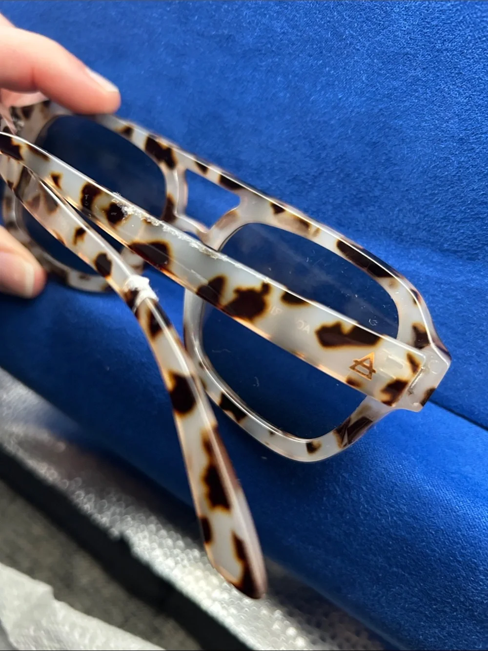 Aire Aquarius Cookie Tort Smoke Tint Aviator Sunglasses